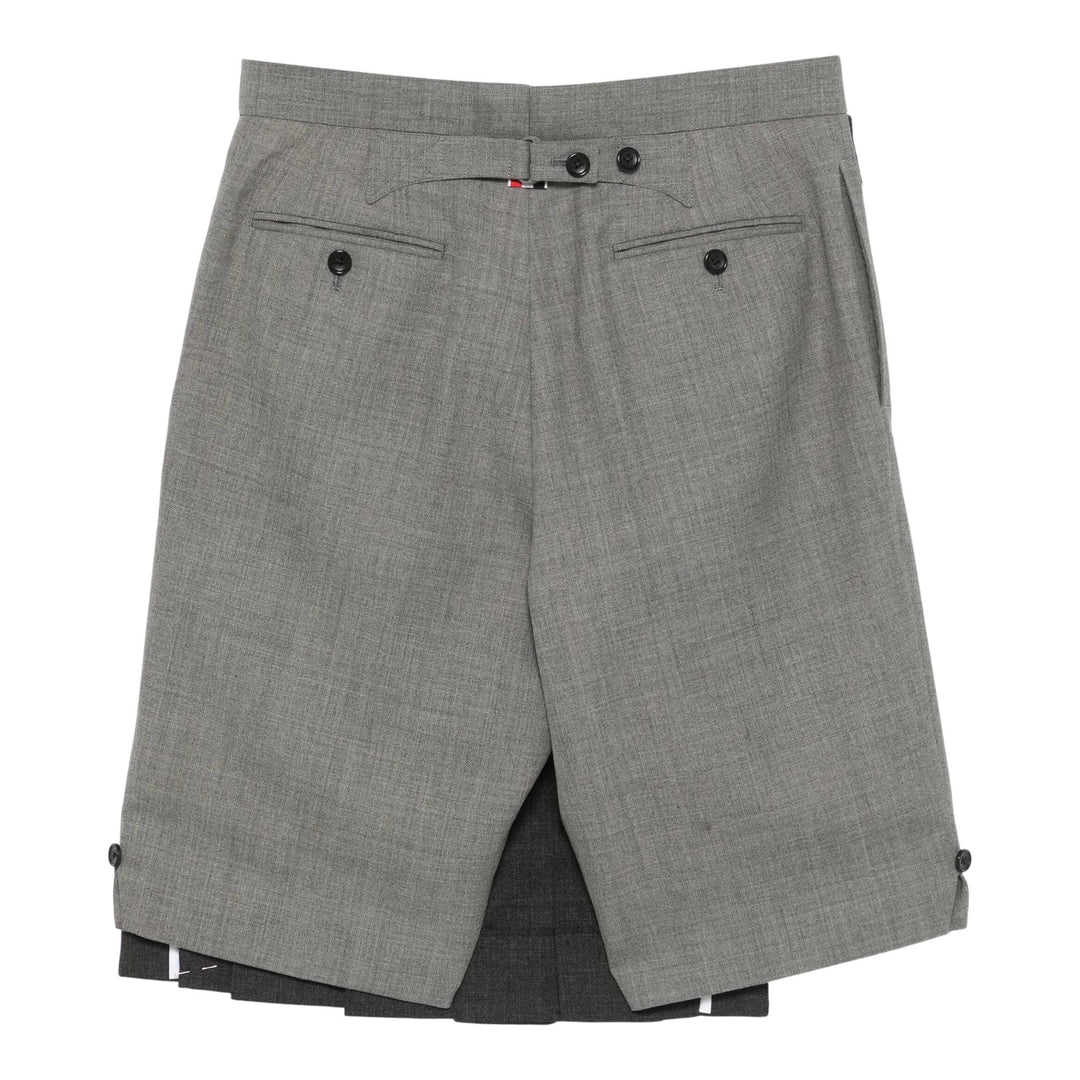 Club21 - Thom Browne - Fresco Skort Men - SHORTS - Grey