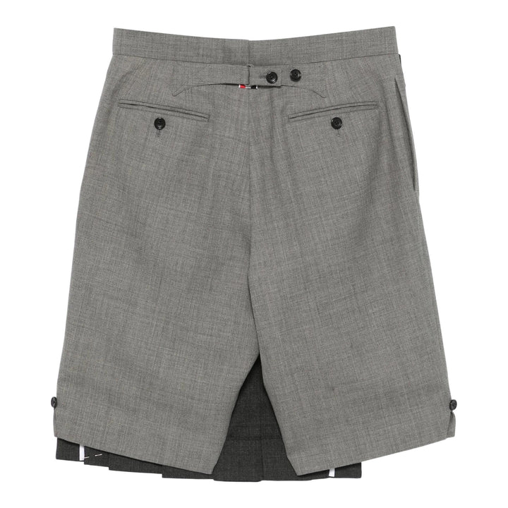 Club21 - Thom Browne - Fresco Skort Men - SHORTS - Grey