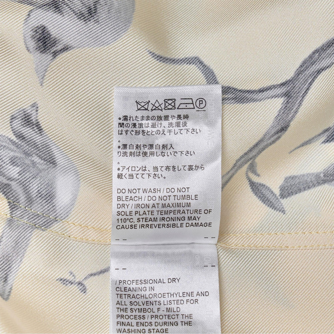 Club21 - Thom Browne - Gathered Blouse With Button Placket Women - BLOUSES - Yellow
