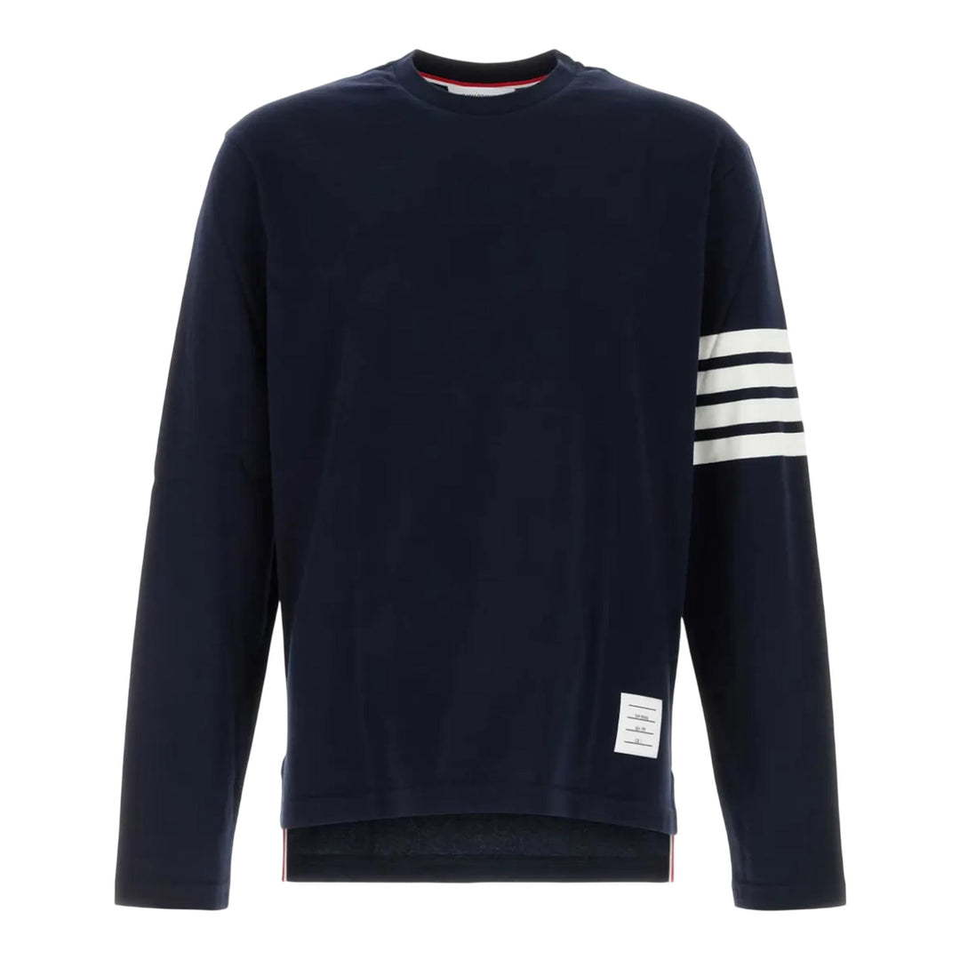 Club21 - Thom Browne - Jersey 4-Bar Tee Men - TEES - Navy