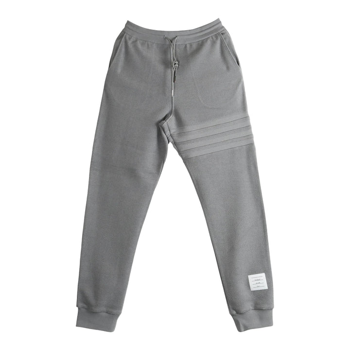 Club21 - Thom Browne - Loopback 4-Bar Sweatpants Men - SWEATPANTS - Light Grey