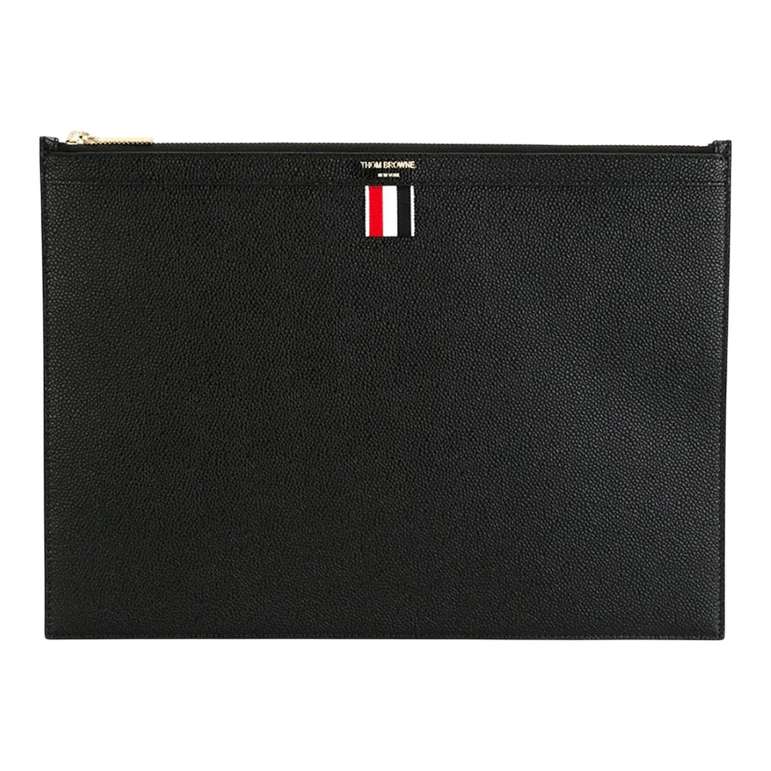 Club21 - Thom Browne - Medium Zipper Document Holder Men - DOC. HOLDERS - Black