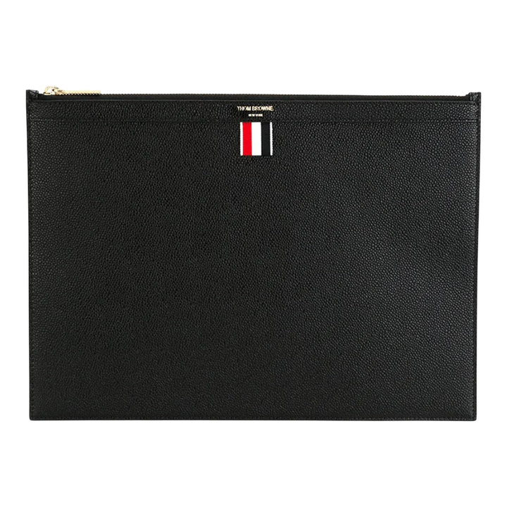 Club21 - Thom Browne - Medium Zipper Document Holder Men - DOC. HOLDERS - Black