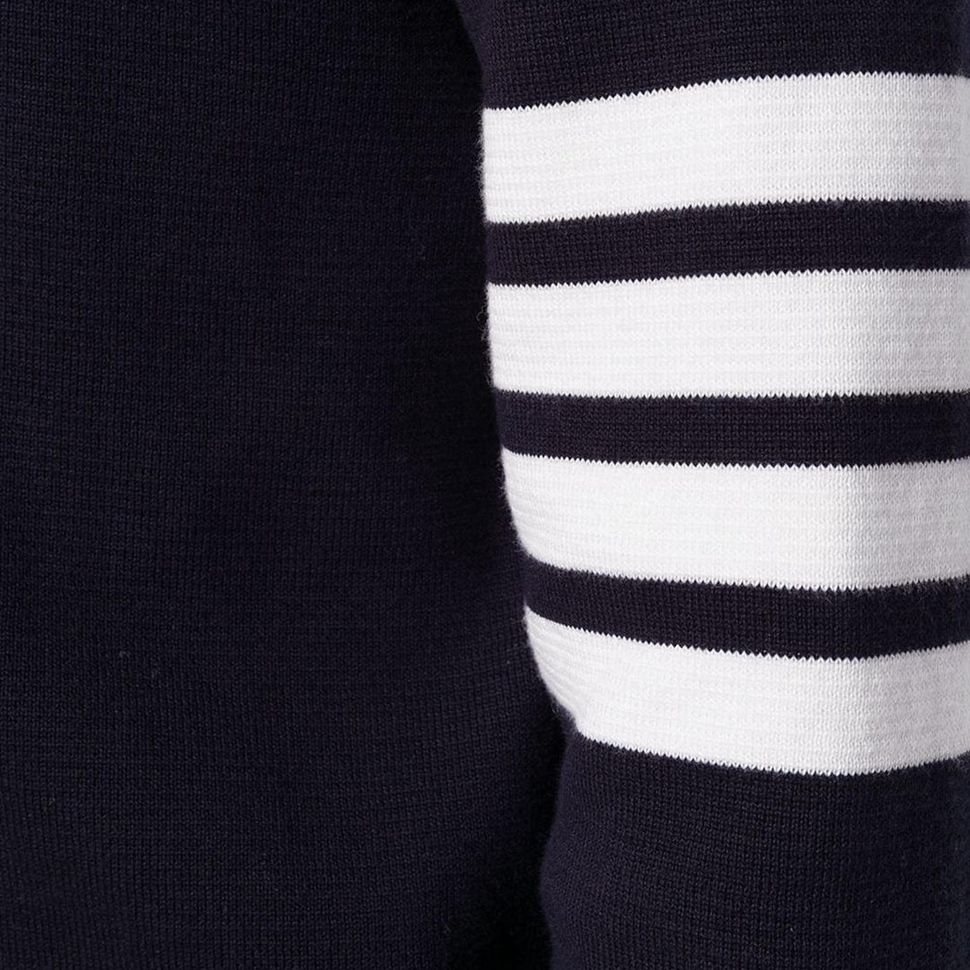 Club21 - Thom Browne - Milano Stitch Crew Neck Pullover Men - SWEATSHIRTS - Navy