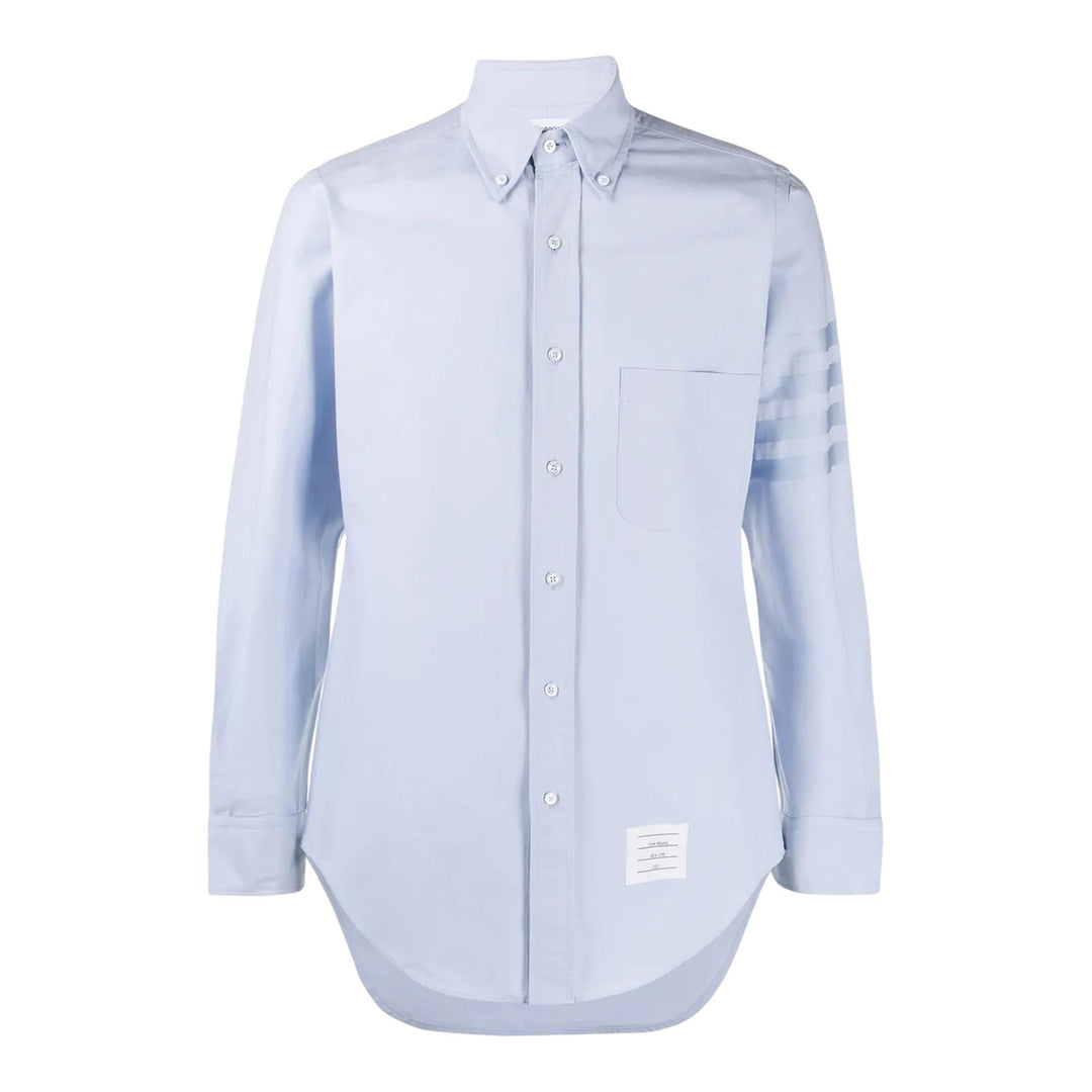 Club21 - Thom Browne - Oxford Classic Fit 4-Bar Shirt Men - SHIRTS - Light Blue