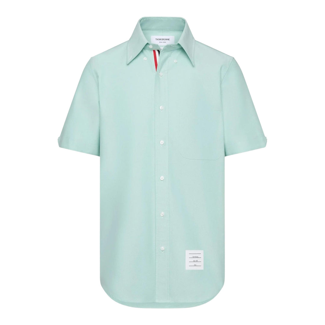 Club21 - Thom Browne - Oxford Short Sleeve Shirt Men - SHIRTS - Green
