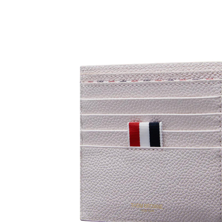 Club21 - Thom Browne - Pebble Grain Bifold Men - BILLFOLDS - Pink