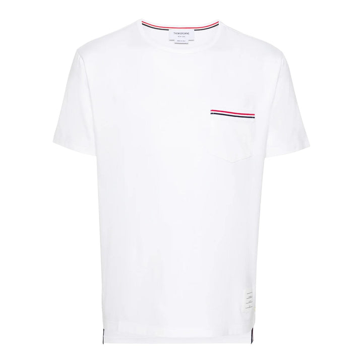 Club21 - Thom Browne - Pocket Tee Men - TEES - White