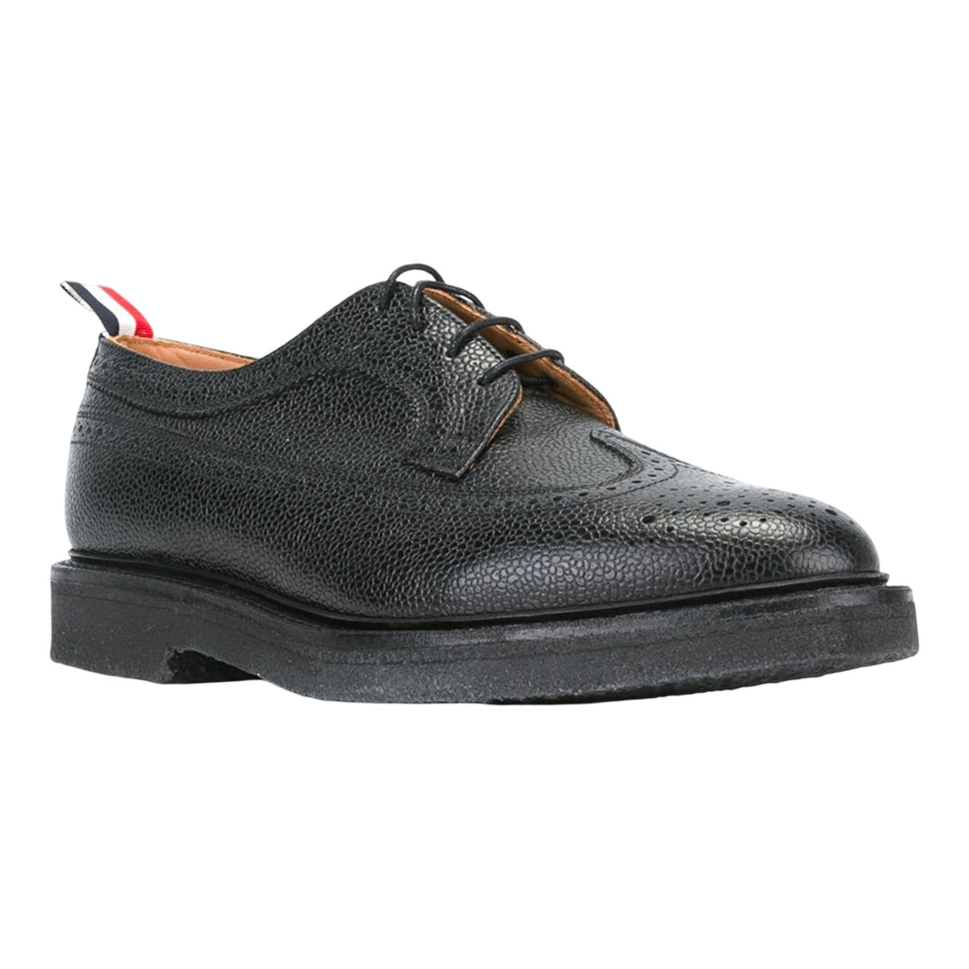 Club21 - Thom Browne - Rubber Sole Longwing Brogue Men - FLATFORMS - Black