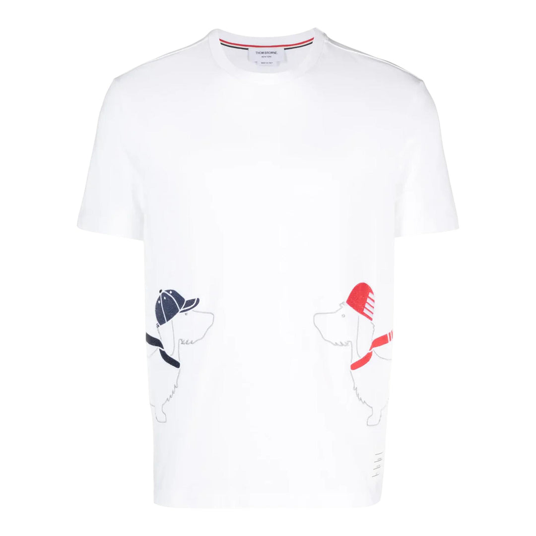 Club21 - Thom Browne - Short Sleeve Tee Men - TEES - White
