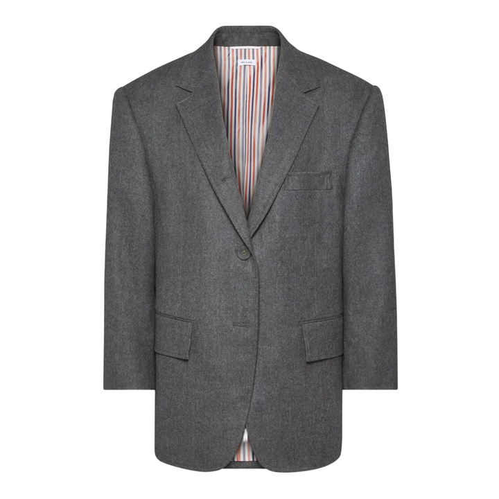 Solid Wool Blazer