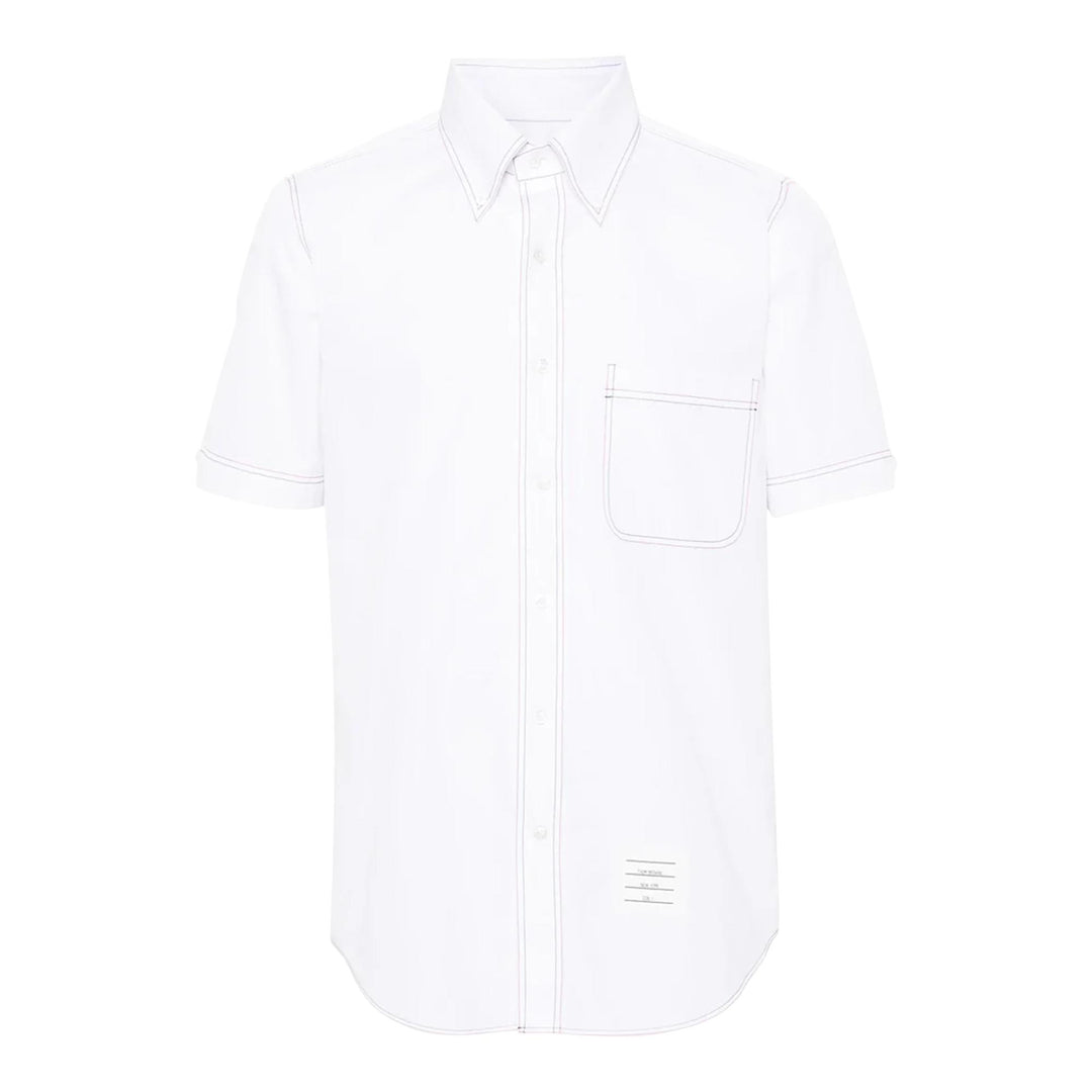 Club21 - Thom Browne - Straight Fit Broad Shirt Men - SHIRTS - White