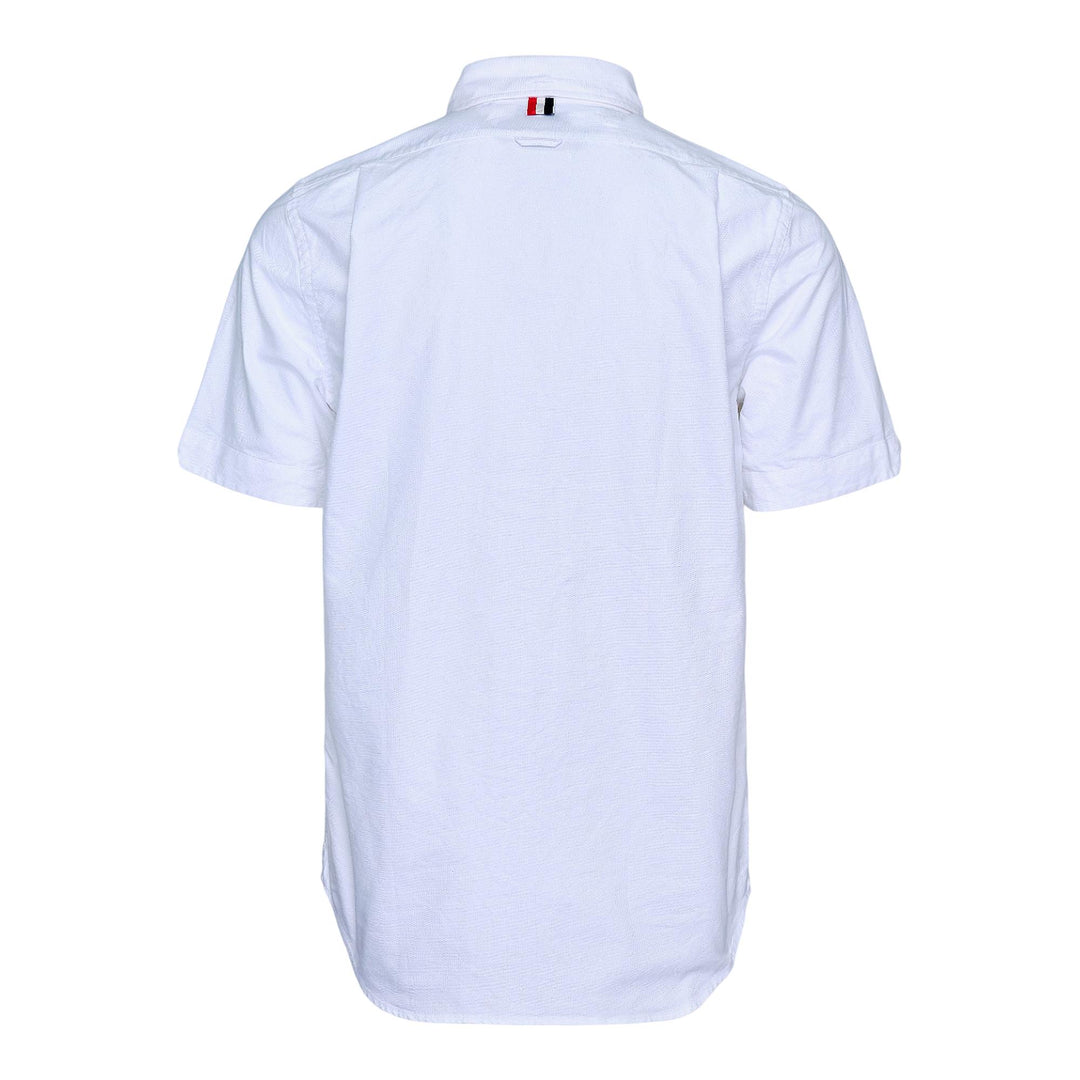 Club21 - Thom Browne - Straight Fit Button Down Shirt Men - SHIRTS - White