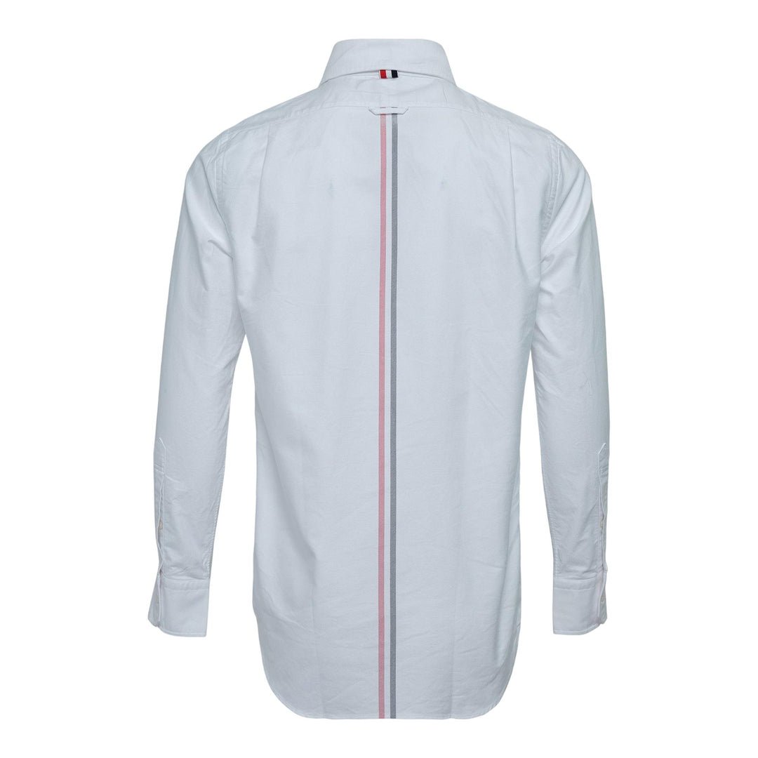 Club21 - Thom Browne - Straight Fit Button Down Shirt Men - SHIRTS - White