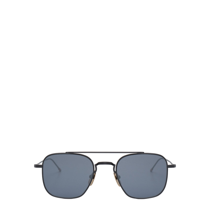 Titanium Squared Aviator Sunglasses