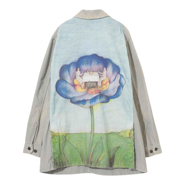 Club21 - UNDERCOVER - Faust Long Denim Shirt - BLOUSON - Grey