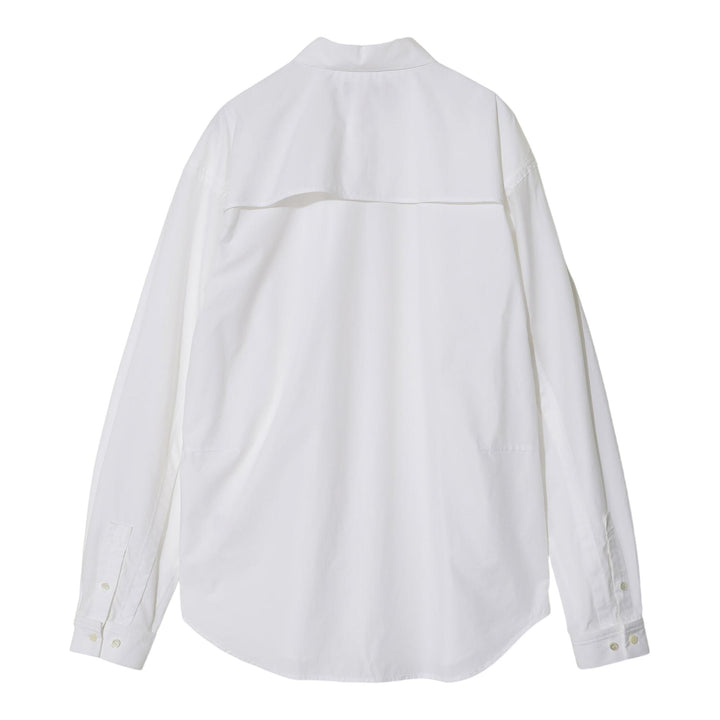 Club21 - UNDERCOVER - Long Sleeve Shirt With Seaming Detail - SHIRTS - White