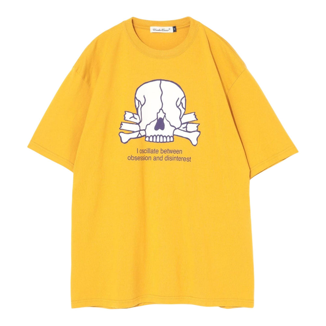 Club21 - UNDERCOVER - Short Sleeve Skull Tee - TEES - Yellow