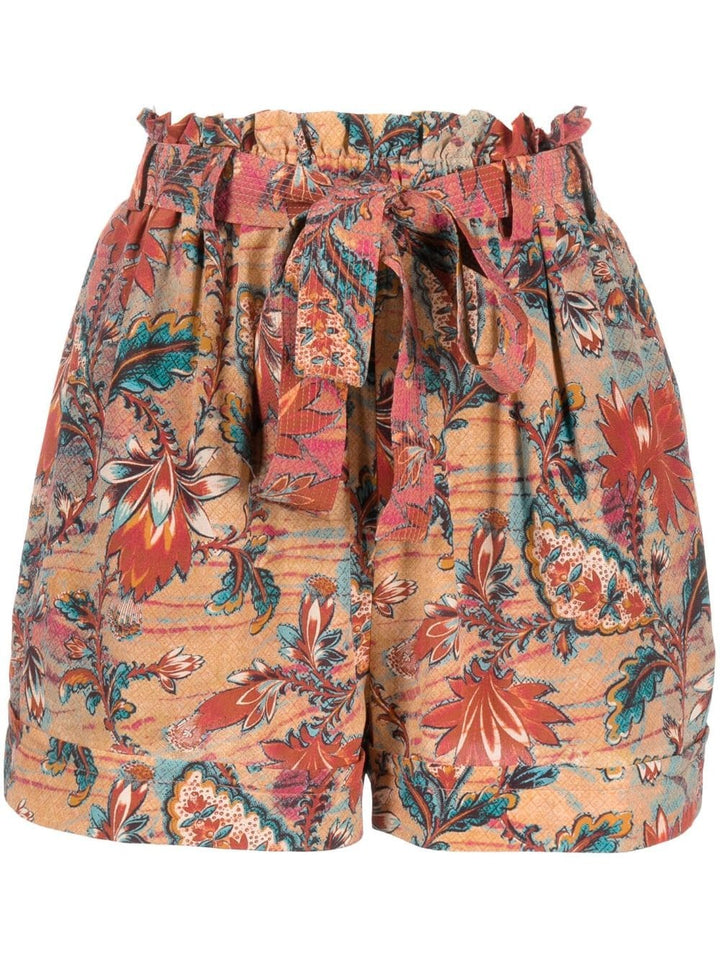 Ulla Johnson Leica Shorts Print 1