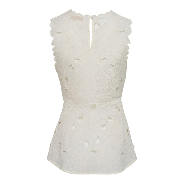 Club21 - Ulla Johnson - Ali Sleeveless Top - WOVEN TOPS - White