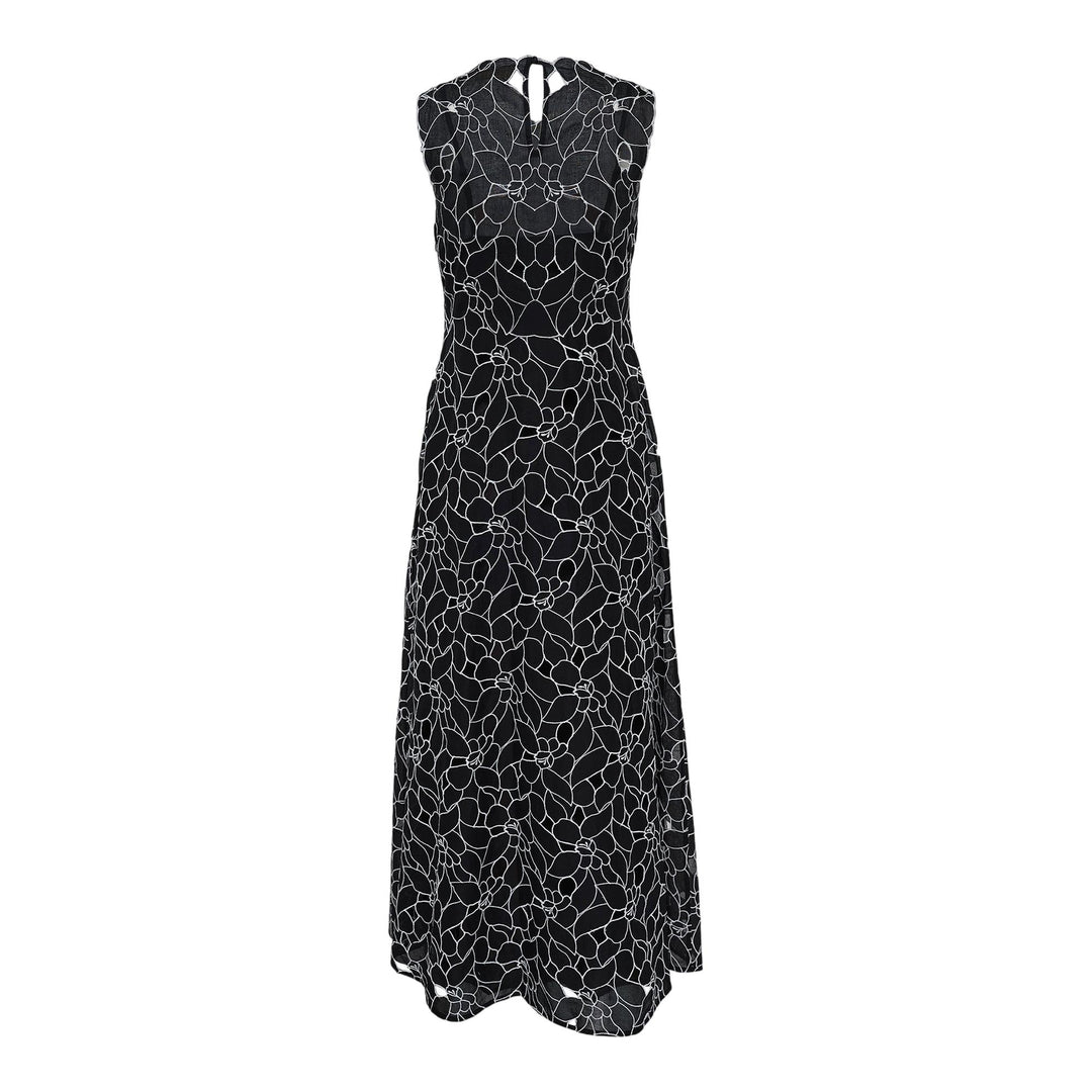 Club21 - Ulla Johnson - Kiana Sleeveless Midi Dress - WOVEN DRESSES - Black