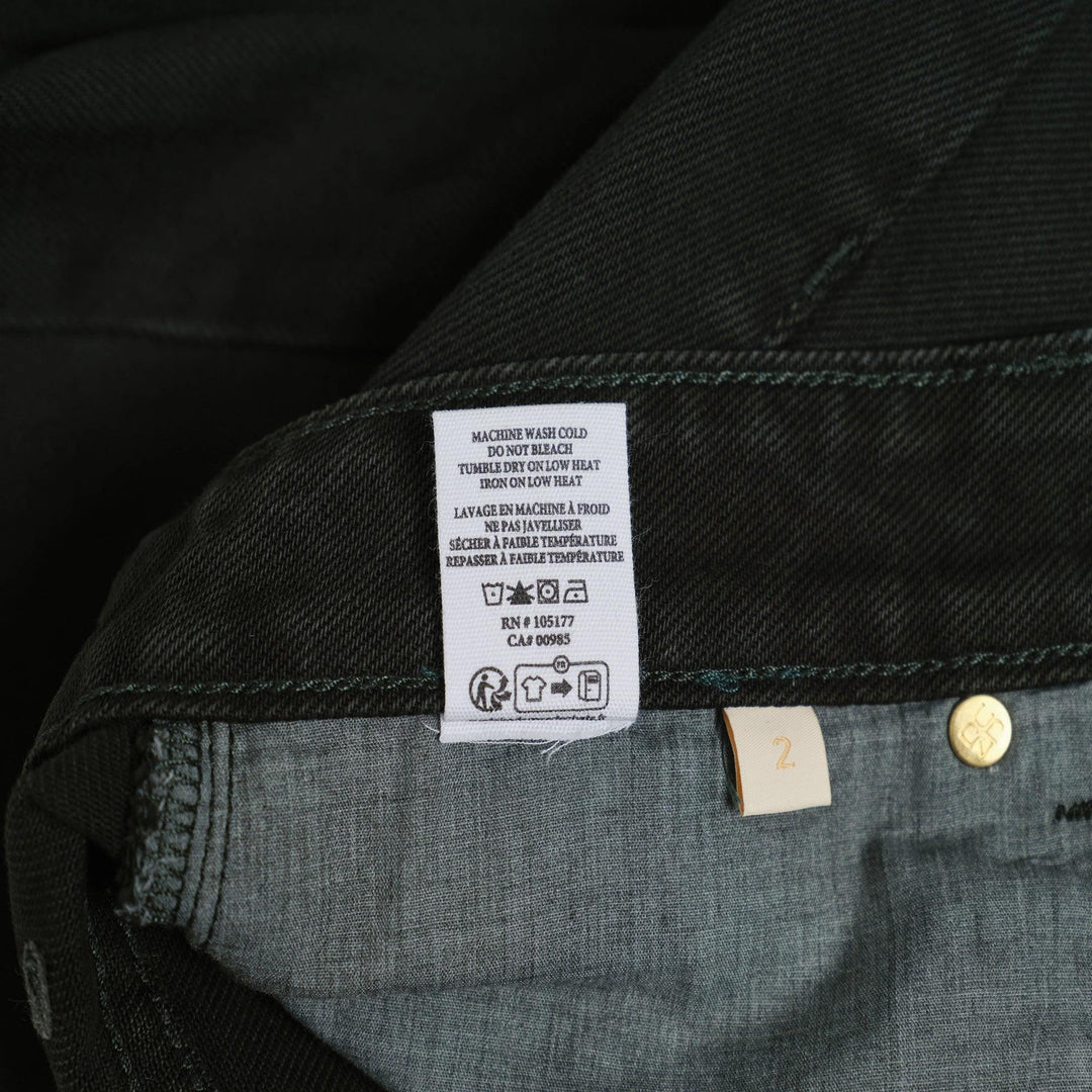 Club21 - Ulla Johnson - The Anais Denim Mid Rise Maxi Skirt - SKIRTS - Green