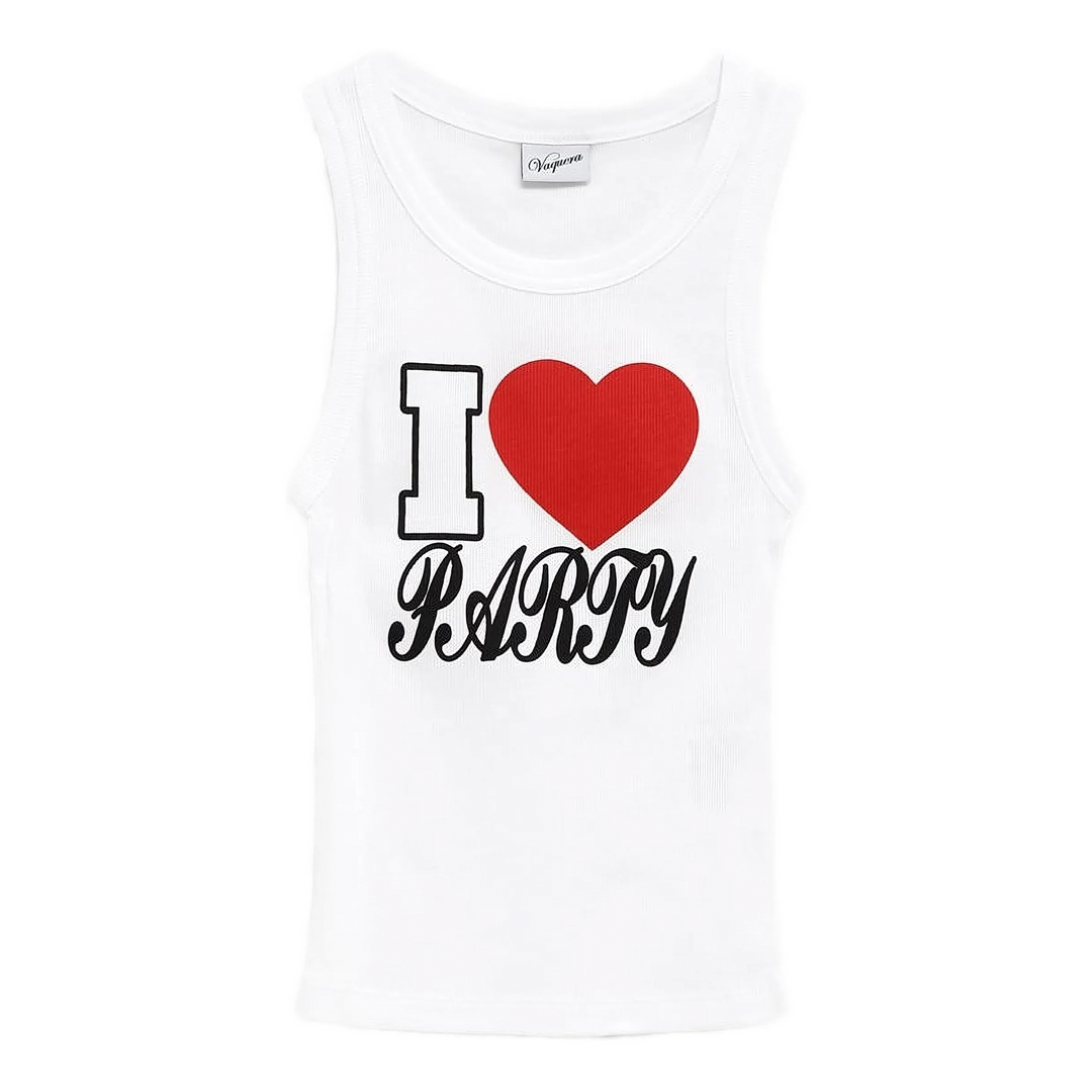 I Love Party Tank Top
