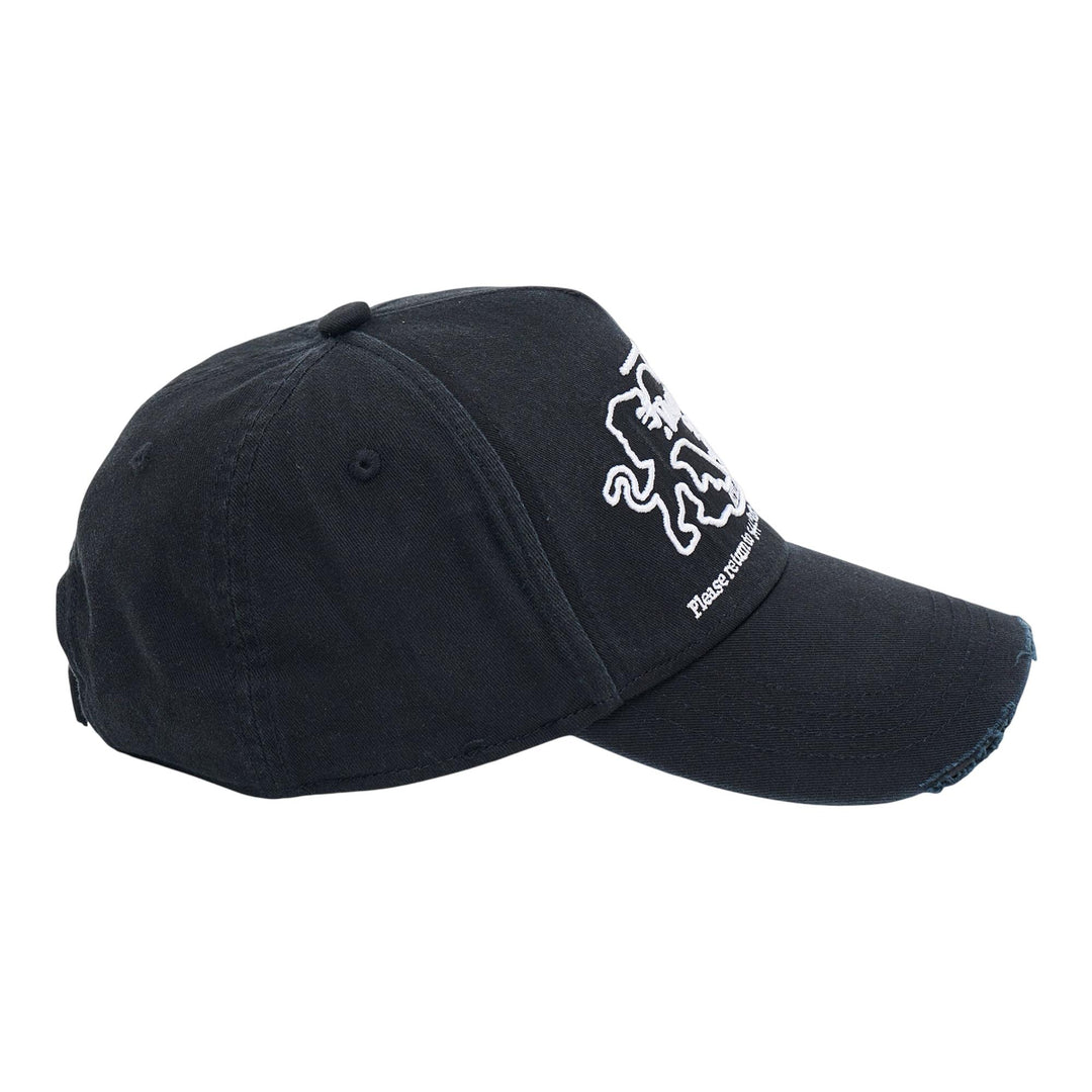 Club21 - VAQUERA - Women Baseball Cap Woven - HATS - Black
