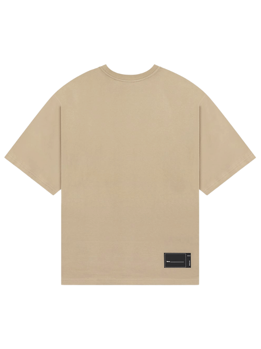 We11done-Beige-Stripe-Big-Logo-T-Shirt-Beige-2