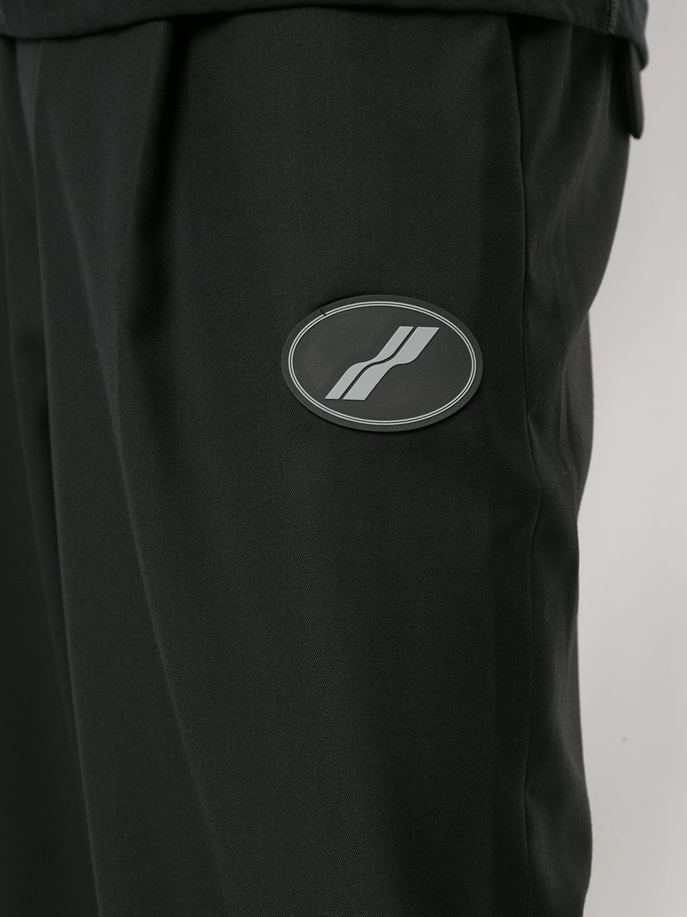 We11done-Black-Logo-Trousers-Black-6