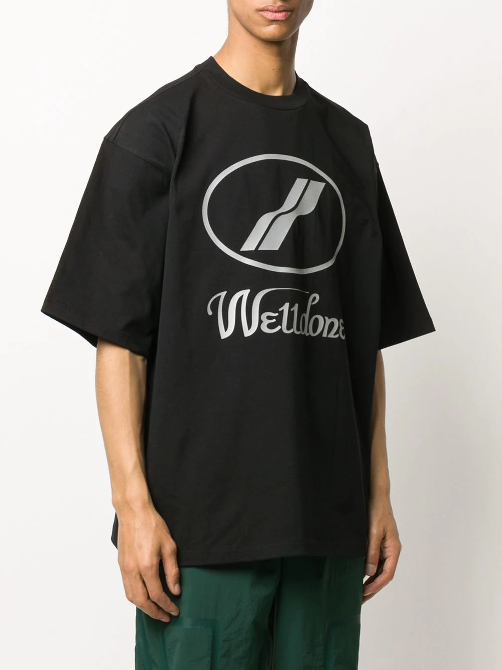 We11done-Logo-T-Shirt-Black-4