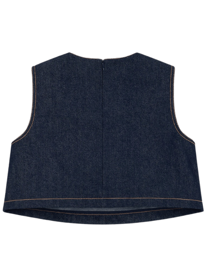 We11done-Navy-Womens-Denim-Sleeveless-Top-Navy-2