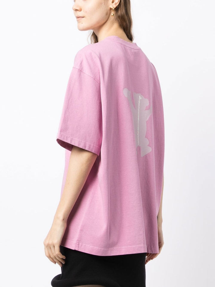 We11done-Pink-Teddy-Logo-T-Shirt-Pink-4