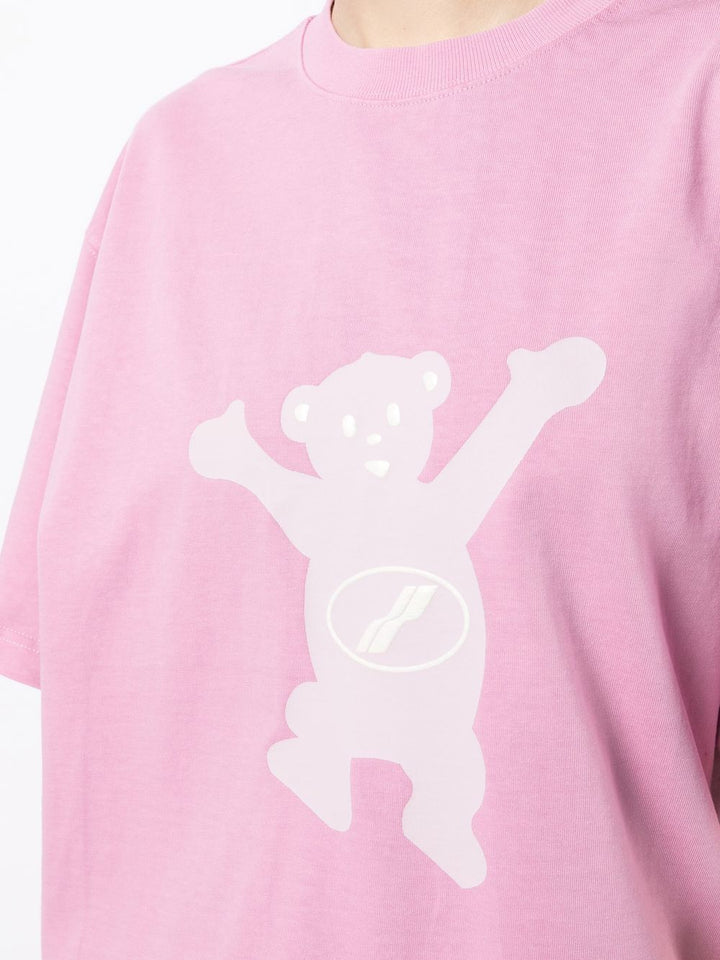 We11done-Pink-Teddy-Logo-T-Shirt-Pink-5