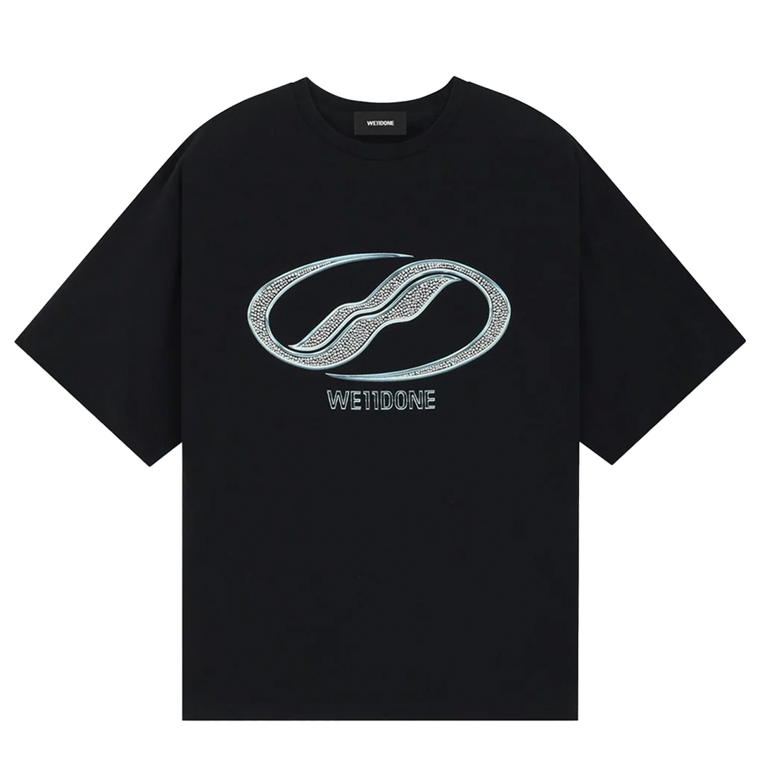 Black Basic Washed T-Shirt