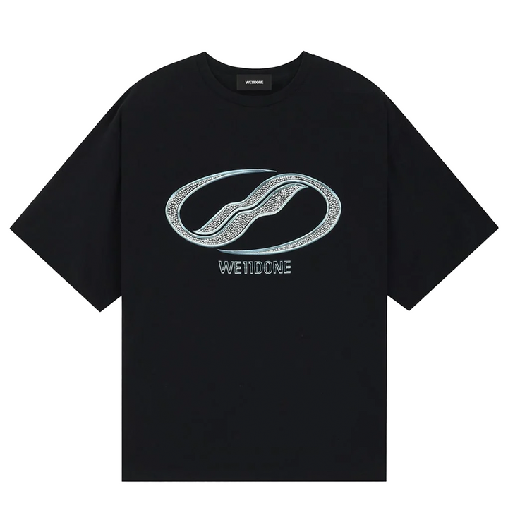 Black Basic Washed T-Shirt