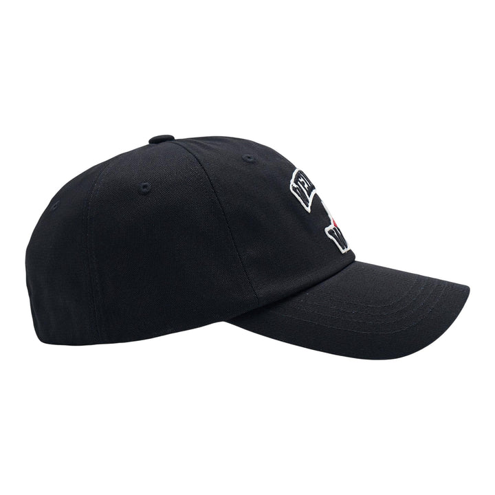 Club21 - We11done - Black Varsity Logo Cap - HATS - Black