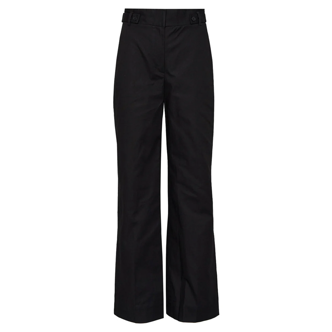 Wide Leg Pleated Trouser