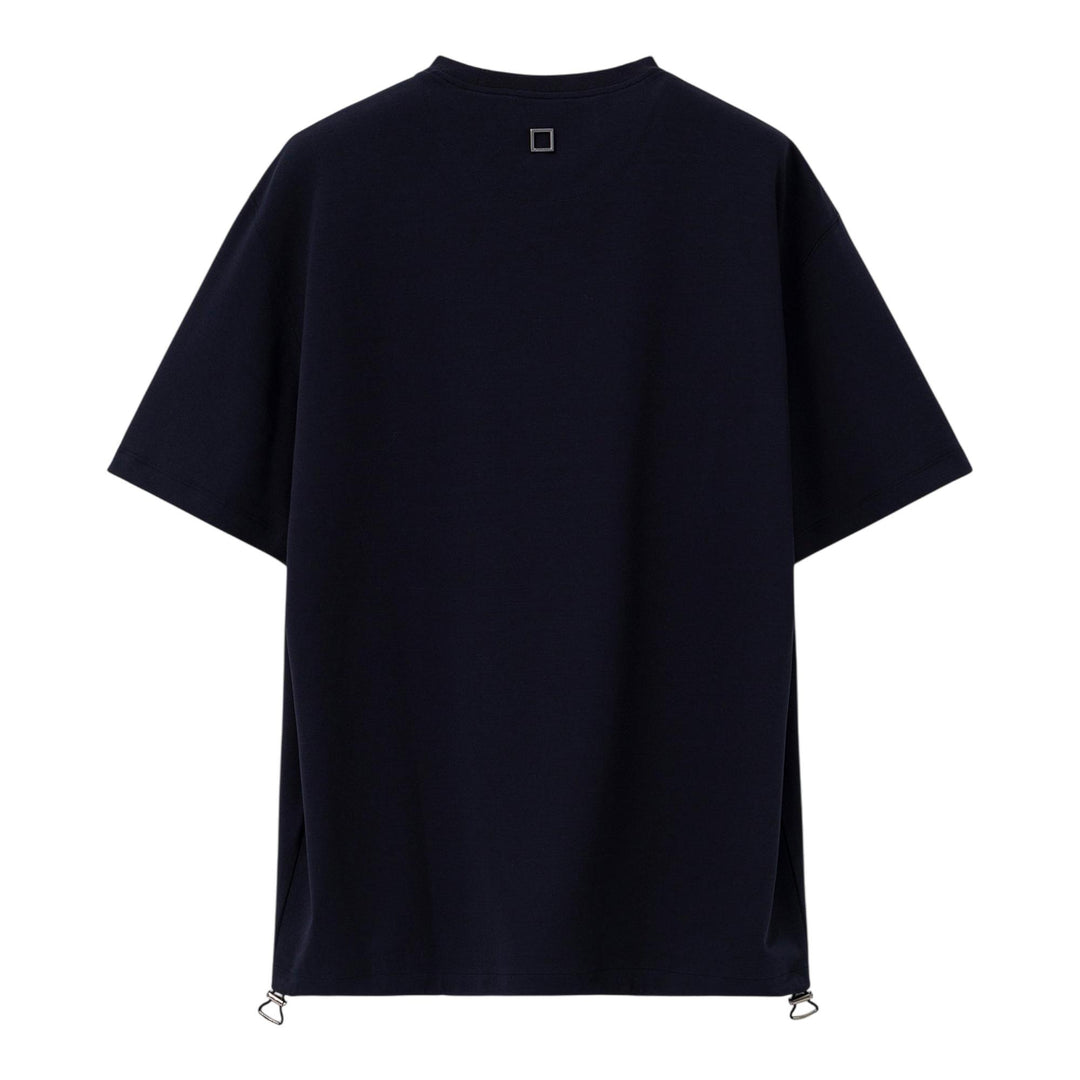 Club21 - Wooyoungmi - Classic Small Wym Patch Tee - TEES - Navy