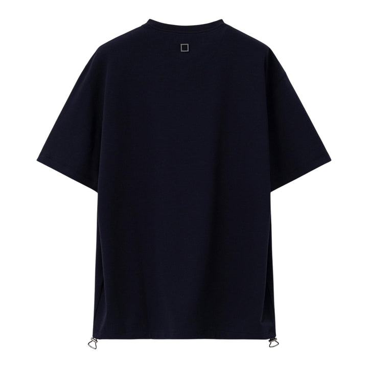 Club21 - Wooyoungmi - Classic Small Wym Patch Tee - TEES - Navy