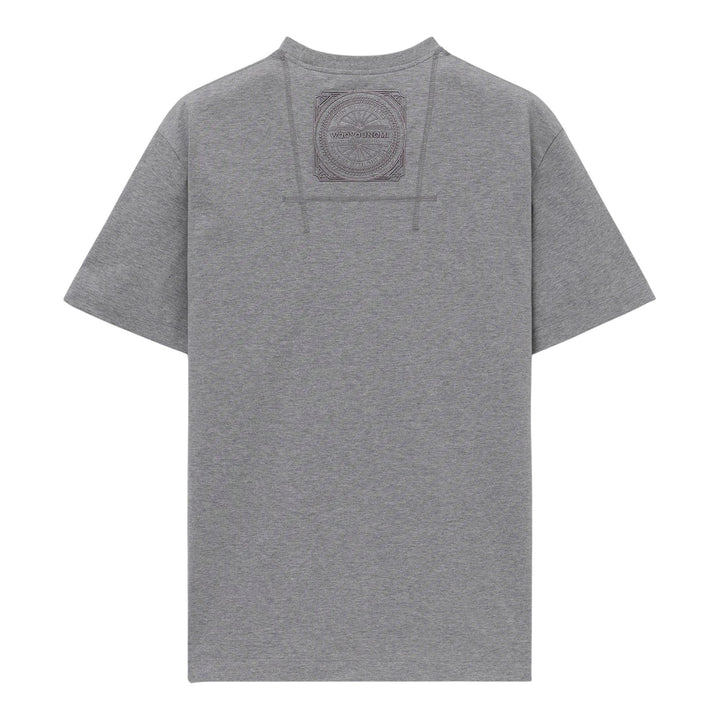 Club21 - Wooyoungmi - New Tonal Logo Back Patch Tee - TEES - Grey