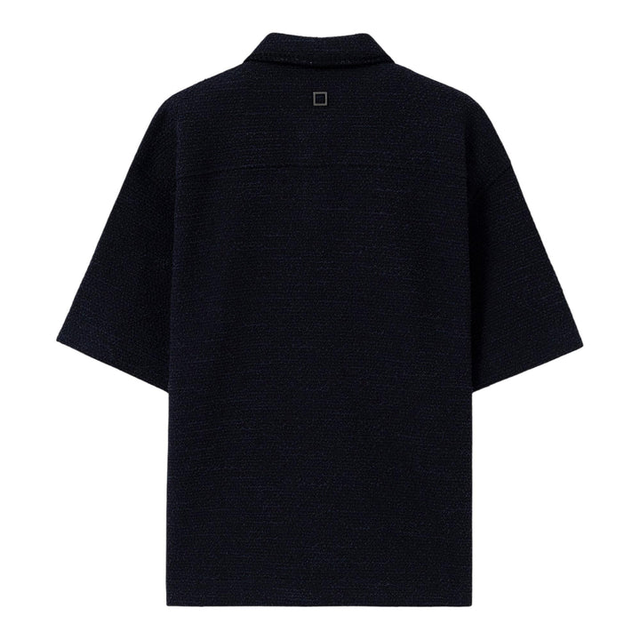 Club21 - Wooyoungmi - Oversized Knit Polo - POLOS - Navy