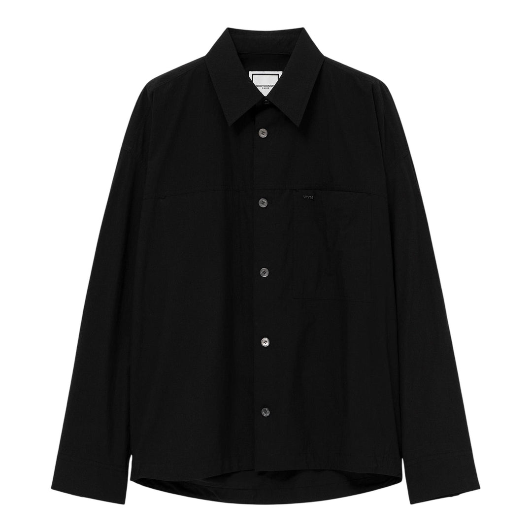 Club21 - Wooyoungmi - Simple Shacket - SHIRTS - Black