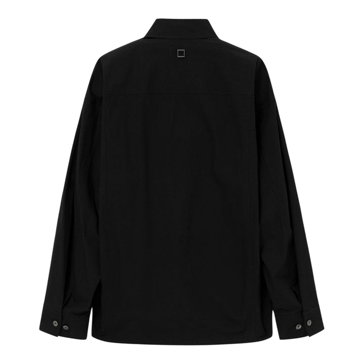 Club21 - Wooyoungmi - Simple Shacket - SHIRTS - Black
