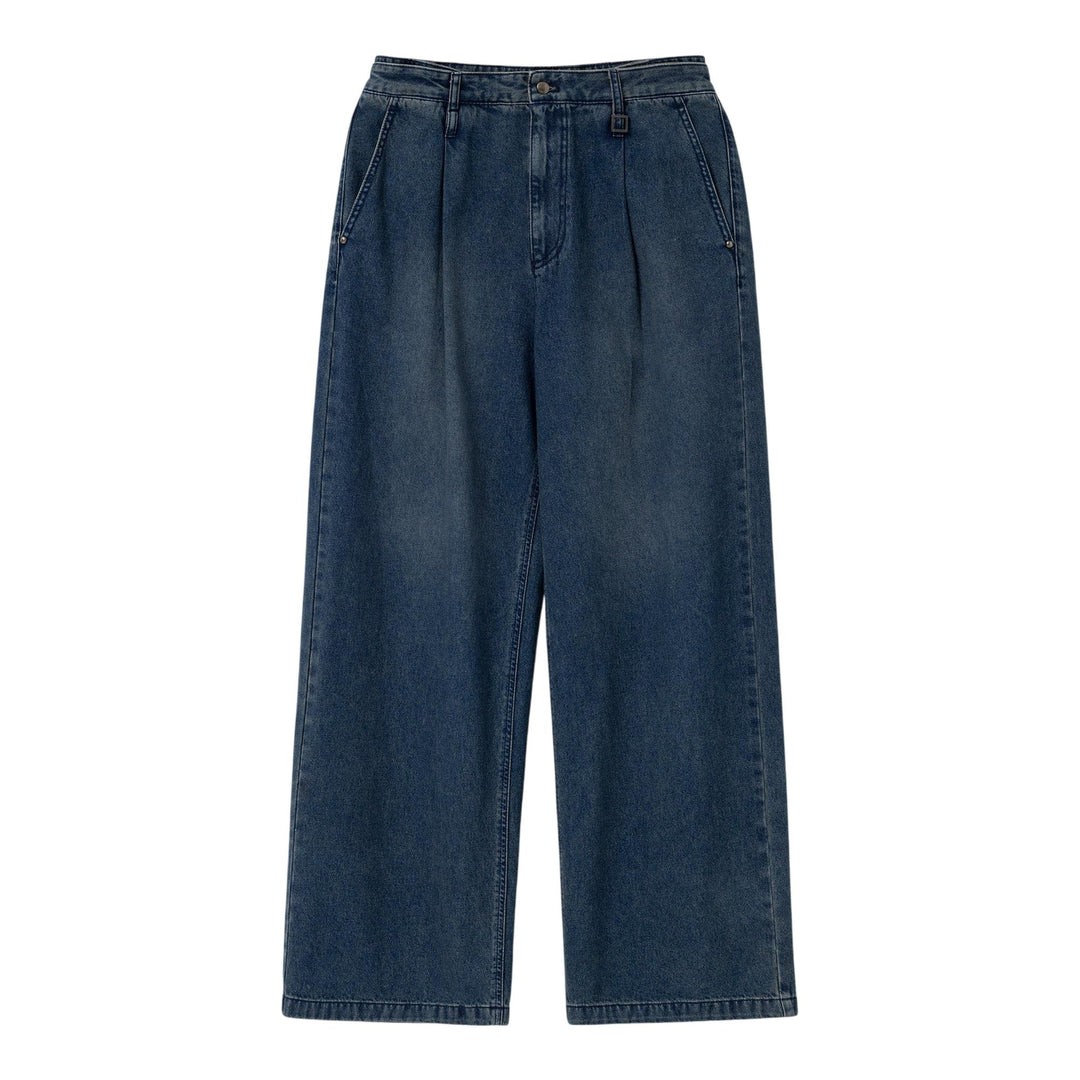 Club21 - Wooyoungmi - Soft Washed Baggy Jeans - JEANS - Blue