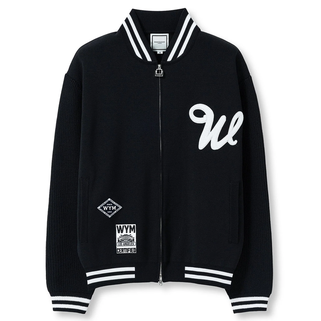 Zip-Up With Patch Blouson