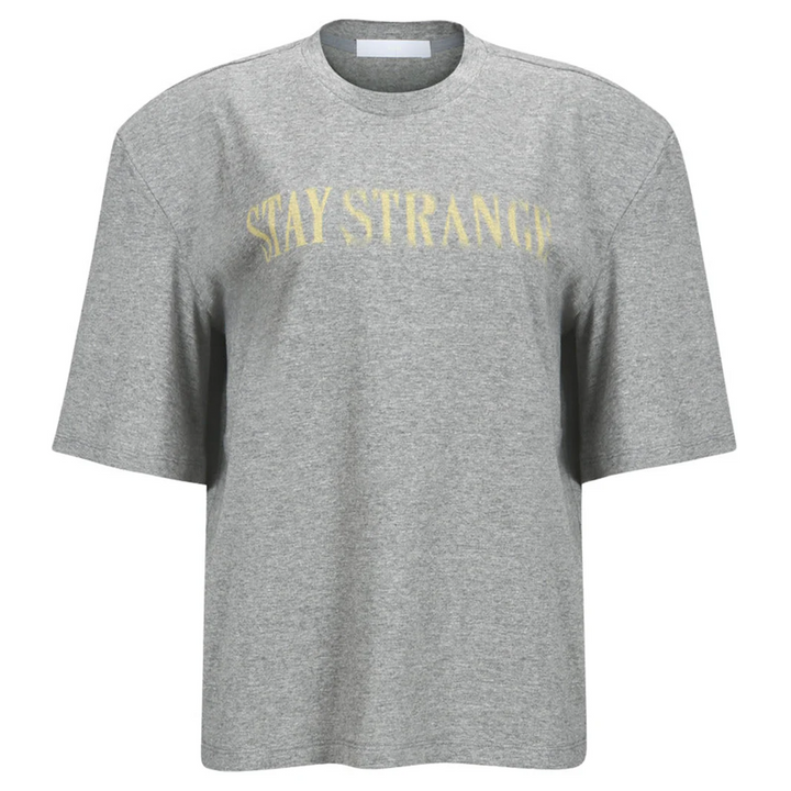 Stay Stranger-Printed T-Shirt