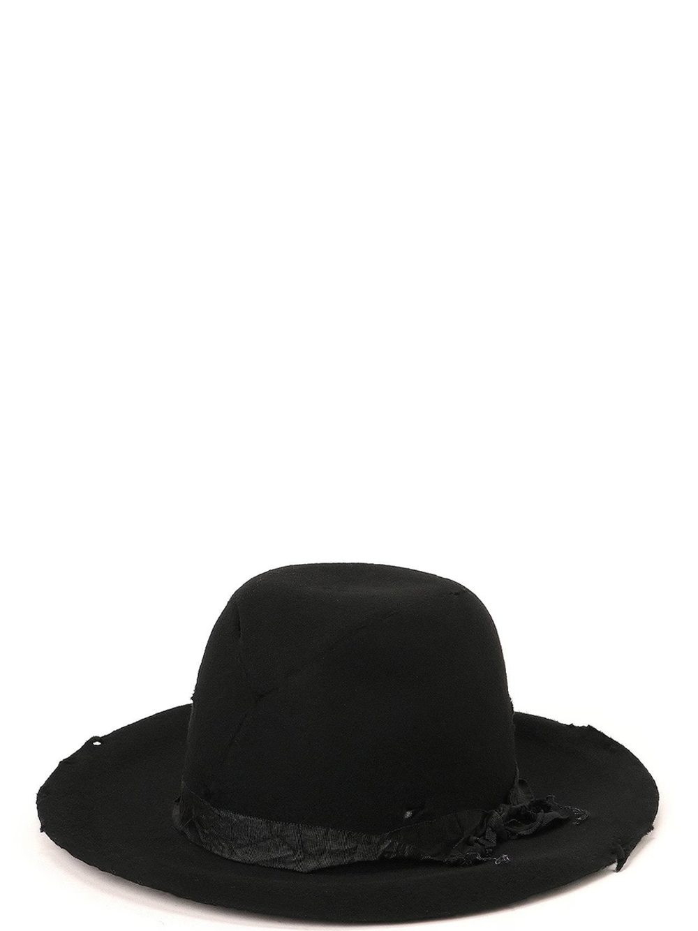 YOHJIYAMAMOTO_DamageSoftHat_Black