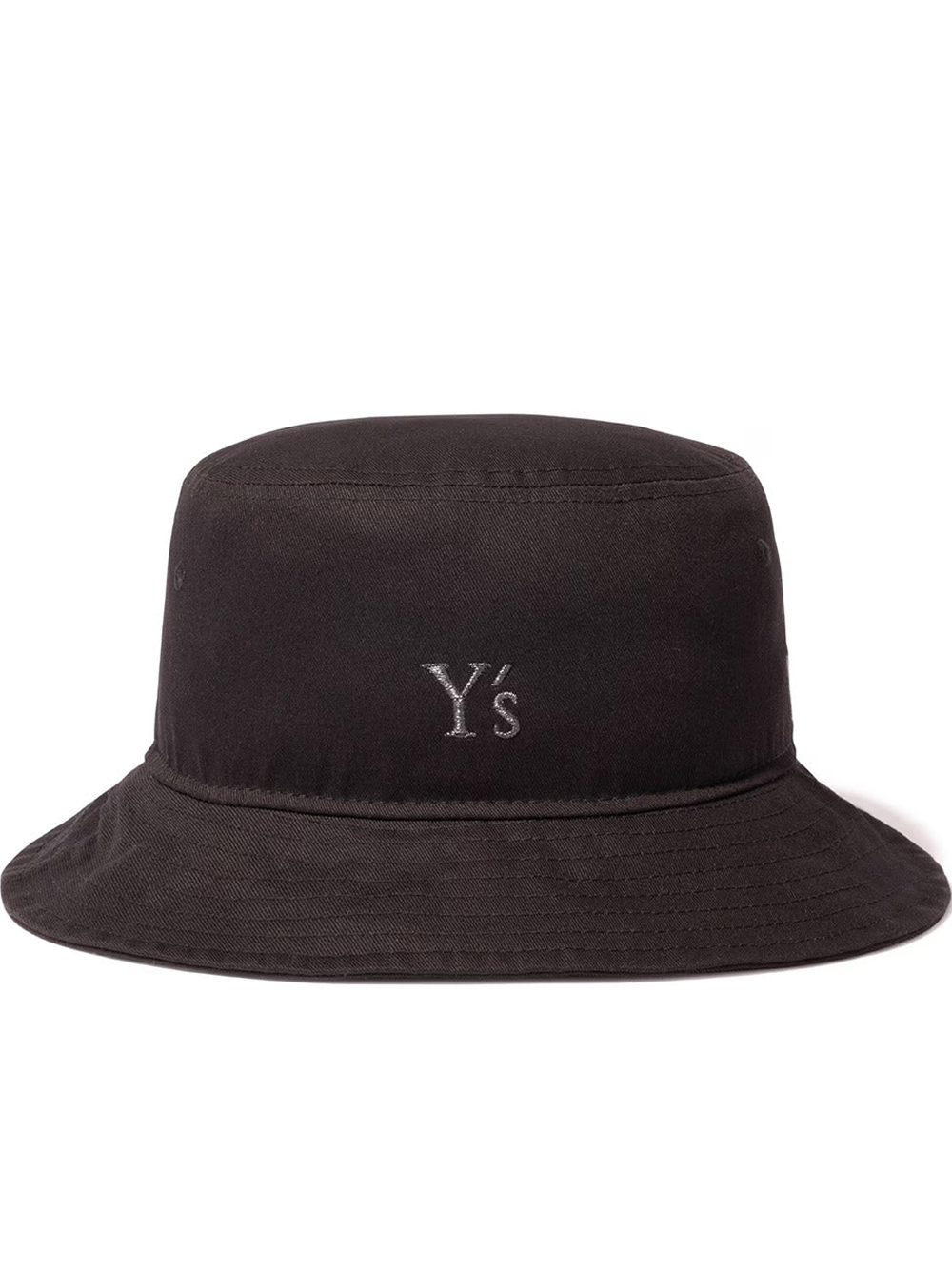 Y_S Bucket Logo Hat Black 2