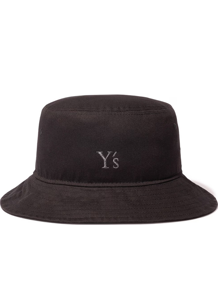 Y_S Bucket Logo Hat Black 2